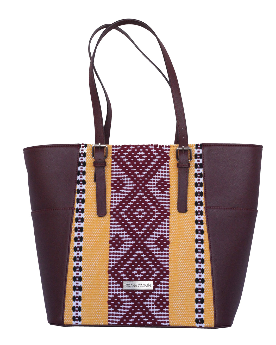 Tote burgundy
